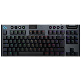 Logitech Tastatur AZERTY Französisch Wireless mit Hintergrundbeleuchtung G915 X TKL