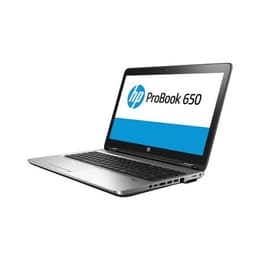 HP ProBook 650 G2 15" Core i5 2,4 GHz - SSD 256 GB - 8GB AZERTY - Französisch