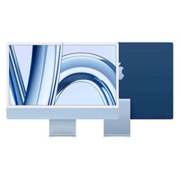 iMac 24" (2023) Apple M3 mit 8‑Core CPU 10-core GPU - 512 GB SSD - 8 GB QWERTY - Italienisch Standardglas