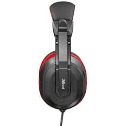 Trust Gaming Ziva Kopfhörer gaming mit Mikrofon - Schwarz/Rot