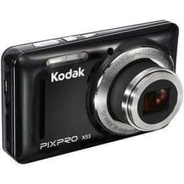 Kompakt Kamera Pixpro X53 - Schwarz + Kodak Kodak Aspherical Zoom Lens 28-140 mm f/3.9-6.3 f/3.9-6.3