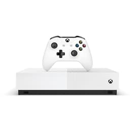 Xbox One S 1000GB - Weiß All Digital + Sea of Thieves + Fortnite + Minecraft