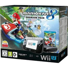 Nintendo Wii U Mario Kart 8 Deluxe Bundle 32GB - Schwarz + Mario Kart 8