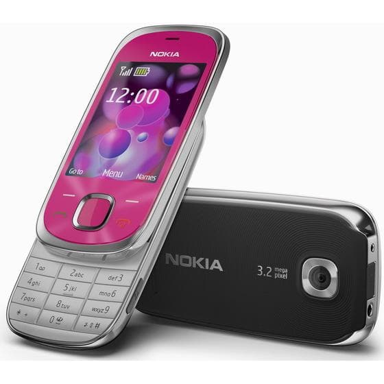 Nokia 7230 Rose - Schwarz- Ohne Vertrag