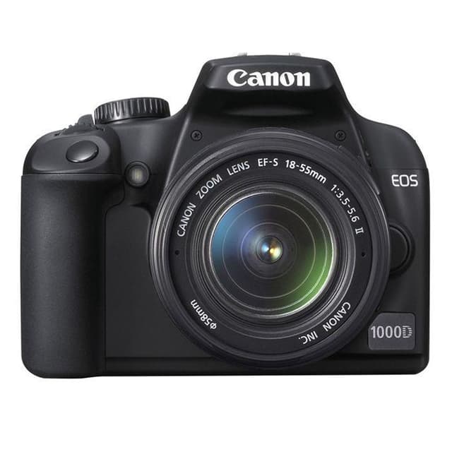 Spiegelreflexkamera Canon EOS 1000D + Objektiv Canon EF-S 18 55 mm