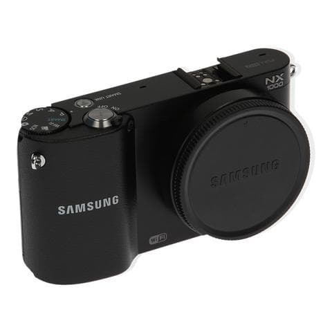 Hybridkamera - SAMSUNG NX1000 Ohne Objektiv - Schwarz