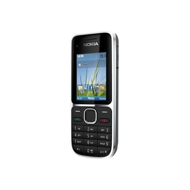 Nokia C2-01 - Schwarz- Ohne Vertrag