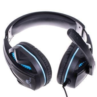 Kopfhörer Gaming mit Mikrophon Freaks And Geeks SPX-200 - Schwarz/Blau