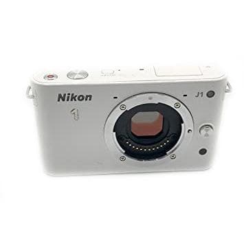 Hybridkamera NIKON 1 J1 Ohne Objektiv - Weiß