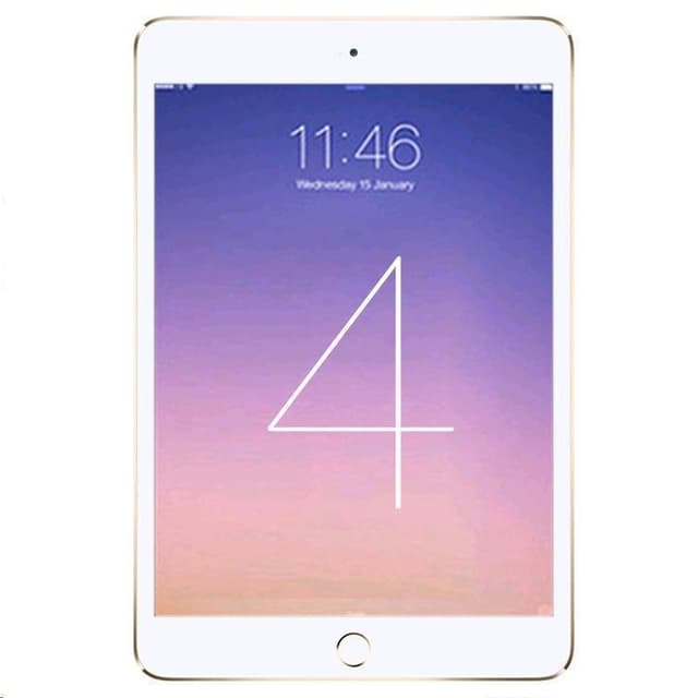 iPad mini 4 (September 2015) 7,9" 32GB - WLAN - Gold - Kein Sim-Slot