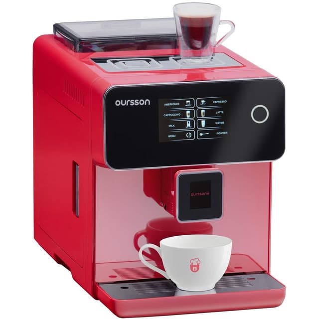 Espressomaschine mit Kaffeemühle Oursson AM6250/RD