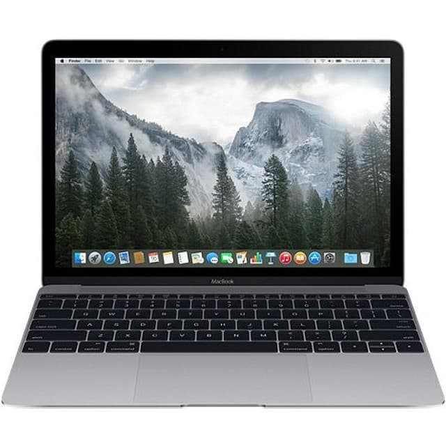 MacBook 12" Retina (2017) - Core m3 1,2 GHz - SSD 256 GB - 8GB - AZERTY - Französisch
