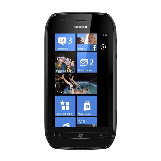 Nokia Lumia 710 - Schwarz- Ohne Vertrag
