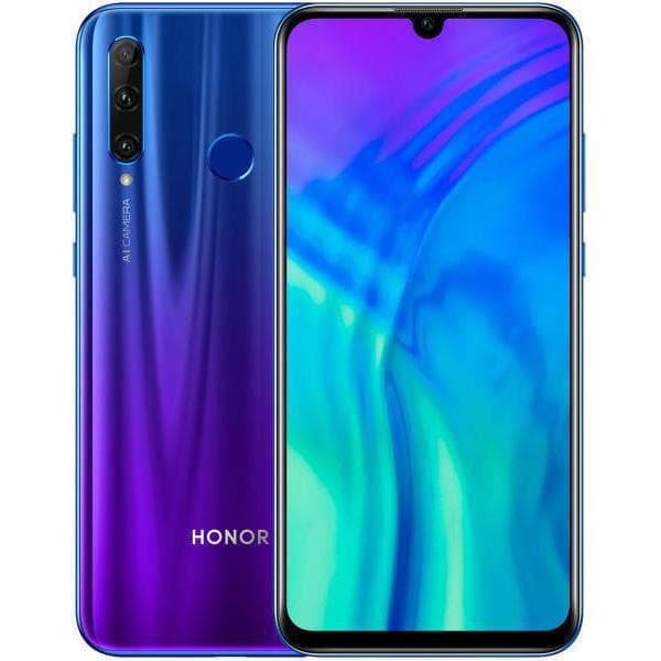 Huawei Honor 20 Lite 128 Gb - Blau (Peacock Blue) - Ohne Vertrag