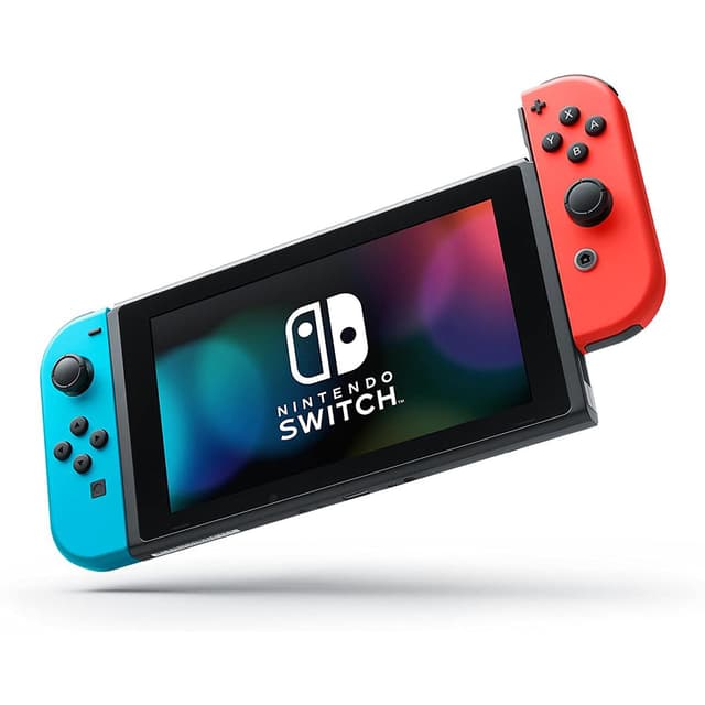 Nintendo Switch 32GB - Blau/Rot + Ring Fit Adventure
