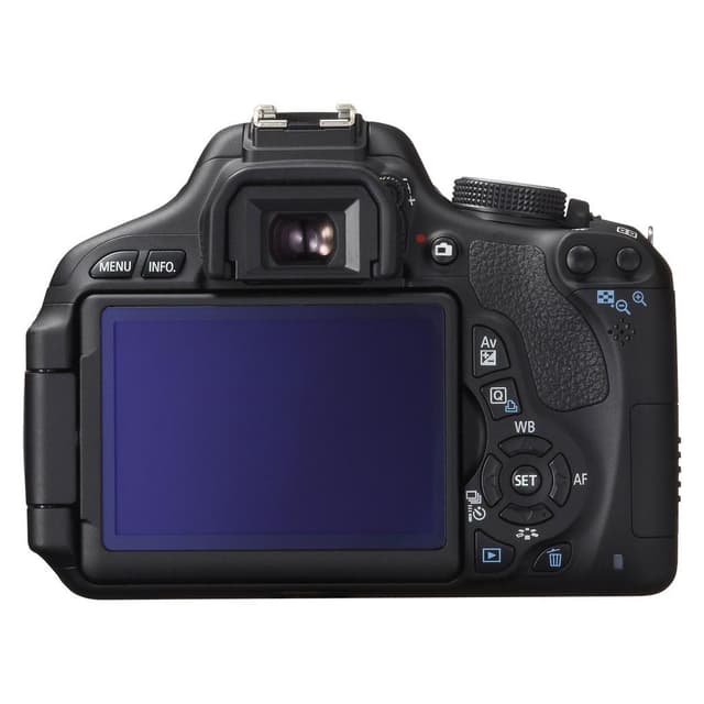 Reflex - Canon EOS 600D Schwarz Objektiv Canon EF-S 18-55mm f/3.5-5.6 II