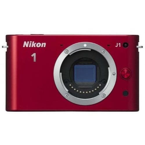 Kompaktkamera - NIKON 1 J1 - Rot