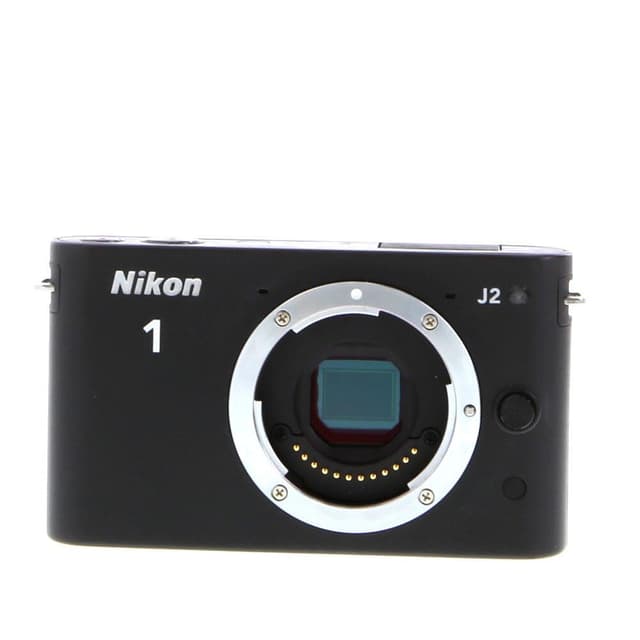 Hybridkamera - NIKON 1 J2 Ohne Ziel - Schwarz